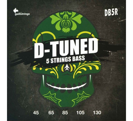 Galli DB5R Комплект струн для 5ти струнной бас-гитары, DROP BASS