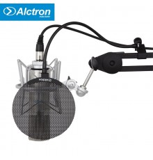 Alctron MA019B Студийная ветрозащита (поп-фильтр) с креплением, металл