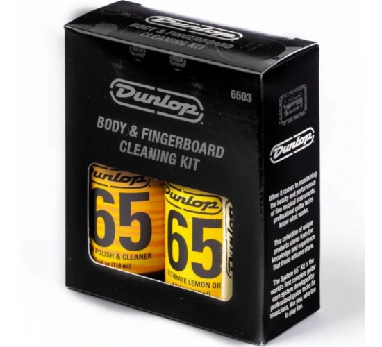 Dunlop 6503 Body And Fingerboard Care Kit набор средств по уходу за гитарой