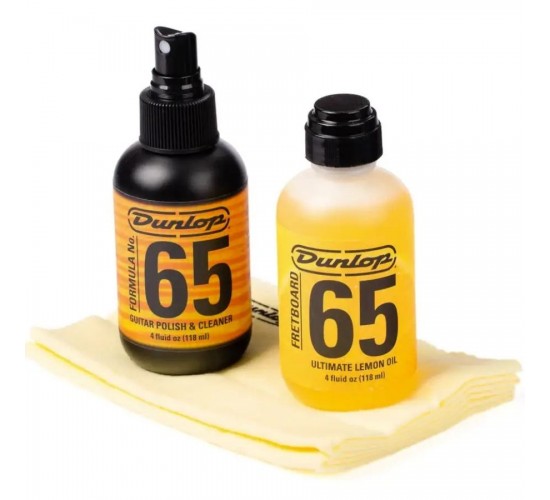 Dunlop 6503 Body And Fingerboard Care Kit набор средств по уходу за гитарой