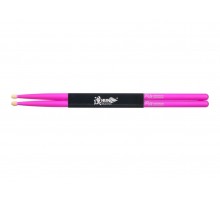 HUN 10101003024 Fluorescent Series 5A Барабанные палочки, фиолетовые, орех гикори