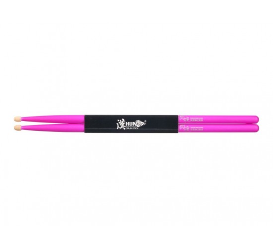 HUN 10101003024 Fluorescent Series 5A Барабанные палочки, фиолетовые, орех гикори