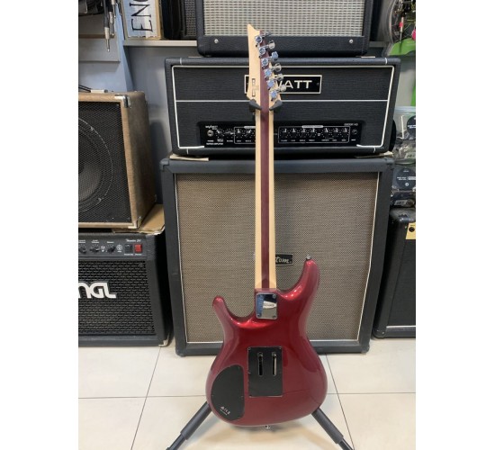 Ibanez JS24P-CA Joe Satriani Signature электрогитара JS Premium, цвет Candy Apple Red 2018 USED