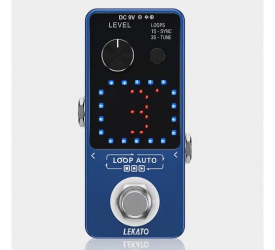 Lekato Loop Auto Blue педаль эффектов