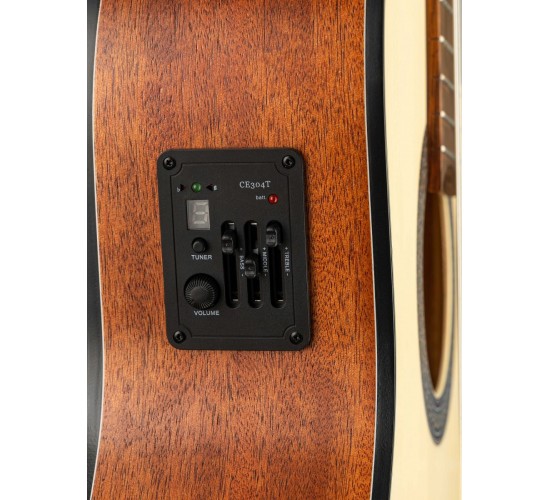 Parkwood PC110 электроакустическая классическая гитара, с вырезом