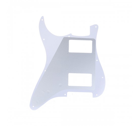 Musiclily MX1379WH Защитная накладка электрогитары Fender Stratocaster HH, 3 слоя, белая