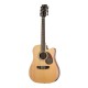 Cort MR710F 12 NS электроакустическая гитара 12 струнная, массив, цвет натуральный матовый