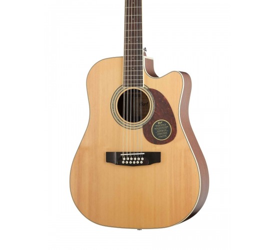 Cort MR710F 12 NS электроакустическая гитара 12 струнная, массив, цвет натуральный матовый