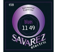 Savarez H50B Hexagonal Explosion Комплект струн для электрогитары, никелированные, 11-49
