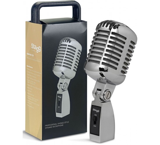 Stagg SDM100 CR Динамический вокальный микрофон