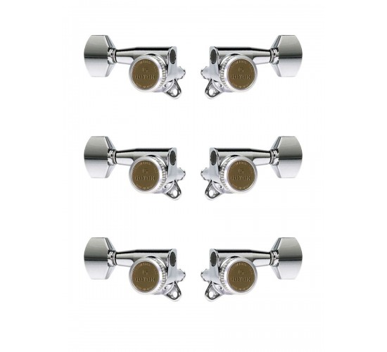 Gotoh SG381-MGT-07-C-L3+R3 Колки для гитары 3+3, локовые, хром