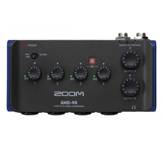 Zoom AMS-44 Аудиоинтерфейс для музыки и стриминга