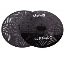 KingDo LISTEN SET 14«+16»+18«+20» BLACK комплект тарелок, специальный сплав, medium