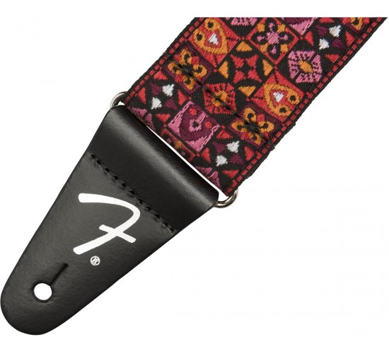 Fender 2' Festival Strap, Red Гитарный ремень, красный