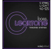 Cleartone 6440-5 Комплект струн для 5-струнной бас-гитары, никелированные, с покрытием, 40-125