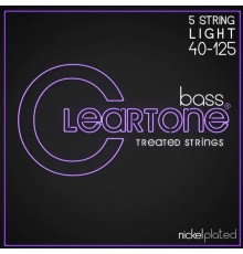 Cleartone 6440-5 Комплект струн для 5-струнной бас-гитары, никелированные, с покрытием, 40-125