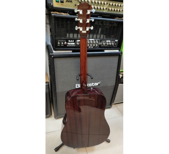 Fender CD-60S Dread All-Mah акустическая гитара, выставочный образец