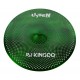 KingDo LISTEN SET 14«+16»+20" GREEN Комплект бесшумных барабанных сетчатых тарелок KingDo