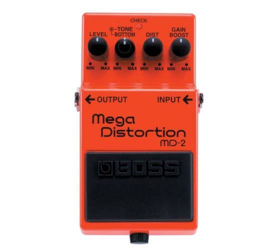Boss MD-2 педаль гитарная Mega Distortion