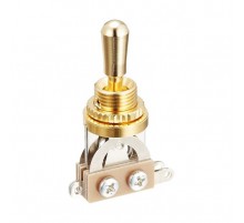 Hosco H-YM-T20G-2 Переключатель 3-х позиционный, золотистый