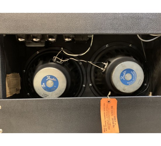 Fender Twin Reverb гитарный комбоусилитель, США начало 1980х USED