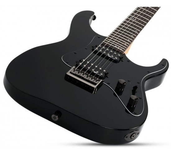 Schecter SGR BANSHEE-6 BLK электрогитара, цвет глянцевый чёрный
