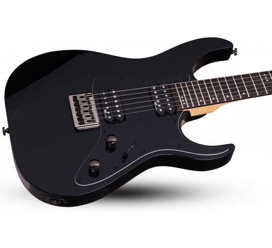 Schecter SGR BANSHEE-6 BLK электрогитара, цвет глянцевый чёрный