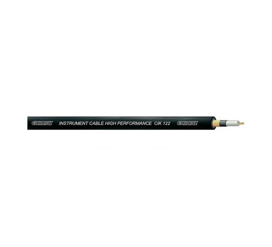 Cordial CIK 122 BLACK инструментальный кабель Ø6.1мм, AWG 24