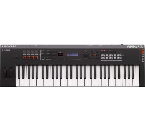 Yamaha MX61 BK синтезатор с автоаккомпаниментом, 61 клавиша
