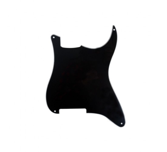 Musiclily MX0751 Защитная накладка гитары Fender Strat, 3 слоя, черная