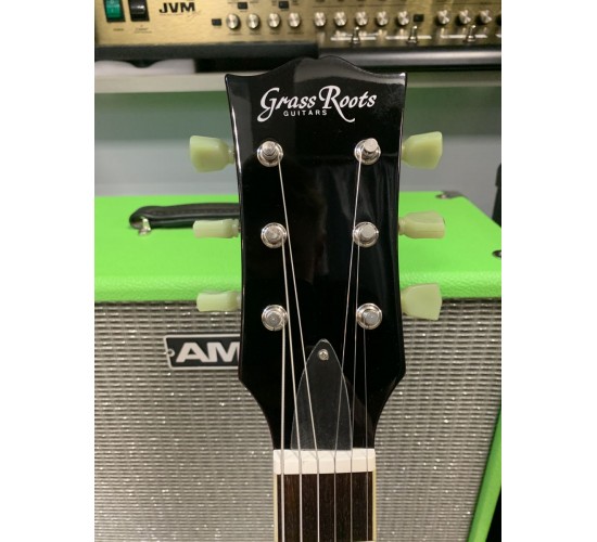 Grass Roots G-SG-55L электрогитара, цвет красный, Корея USED