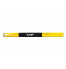 HUN 1010100201018 Colored Series 5A YELLOW Барабанные палочки, орех гикори, желтые