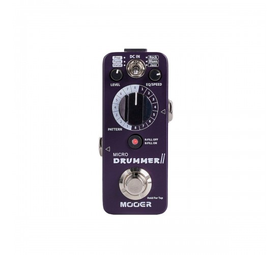 Mooer Micro Drummer II мини драм-машина + метроном
