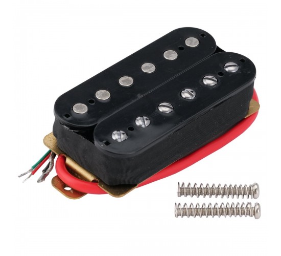 Musiclily M427BK Звукосниматель магнитный хамбакер, бриджевый, черный