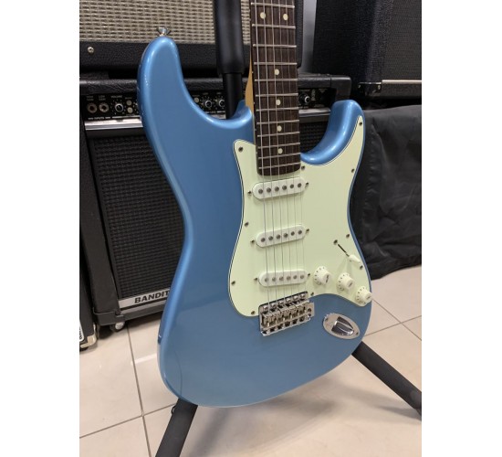 Grass Roots G-SE-50R электрогитара, цвет голубой металлик Корея USED
