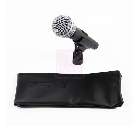 Shure SM48S динамический кардиоидный вокальный микрофон (с выключателем)