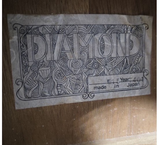 Diamond №15 классическая гитара, Япония, 1974 г. USED