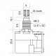Hosco H-CTS-A500-PP (push-push) потенциометр