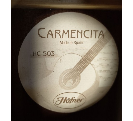 Carmencita by Hofner HC503 классическая гитара, Испания USED