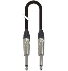 Force FGC-09/1,5 Шнур гитарный Jack1/4"(M)-Jack1/4(M), длина 1.5 метра