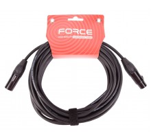 Force FMC-06/9 Шнур микрофонный XLR (F) -XLR (M)