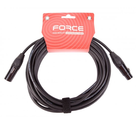 Force FMC-06/9 Шнур микрофонный XLR (F) -XLR (M)