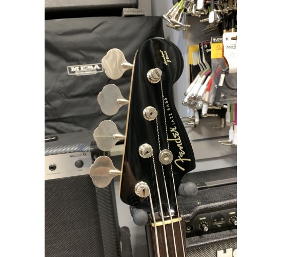 Fender Aerodyne Jazz Bass бас-гитара, цвет чёрный, Япония 2002-2004 USED