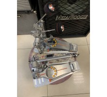 Pearl P-3002D Eliminator Demon педаль для бас барабана двойная, жесткий привод USED