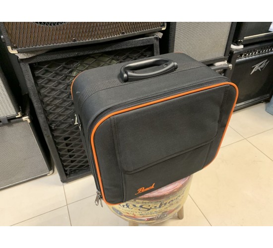 Pearl P-3002D Eliminator Demon педаль для бас барабана двойная, жесткий привод USED