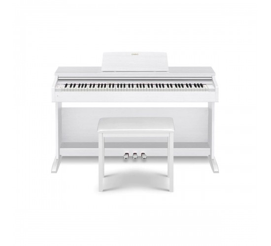 Casio Celviano AP-270WE цифровое фортепиано с банкеткой, белое