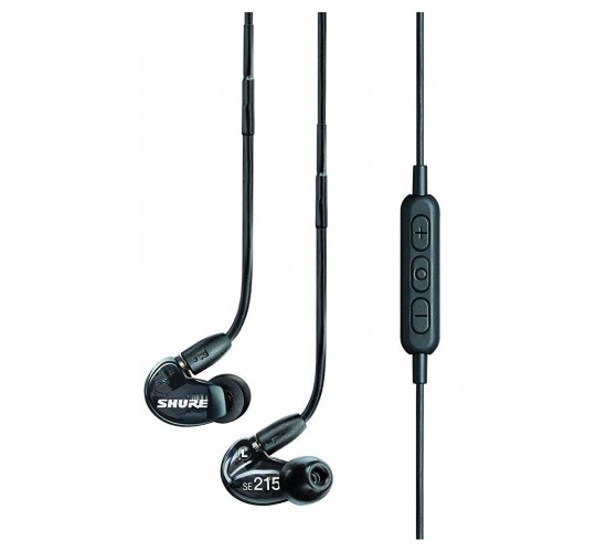 Shure SE215-K-BT1-EFS беспроводные внутриканальные Bluetooth наушники с одним динамическим драйвером УЦЕНКА