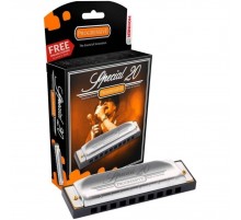 Hohner Special 20 560/20 G (M560086X) губная гармоника Richter Classic, корпус пластик