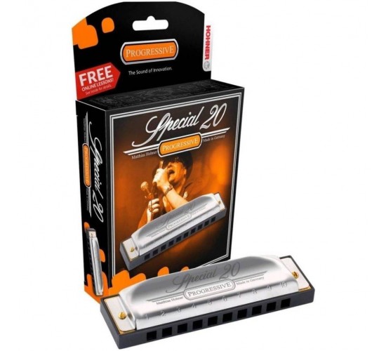 Hohner Special 20 560/20 G (M560086X) губная гармоника Richter Classic, корпус пластик
