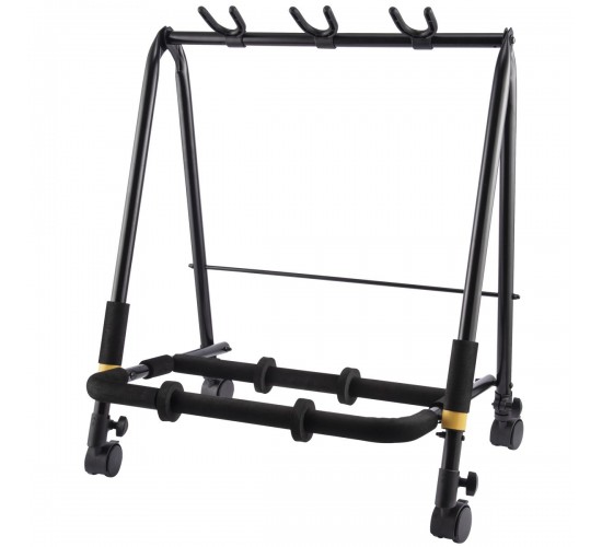 Hercules GS523B Plus Стенд гитарный демонстрационный для 3-х гитар